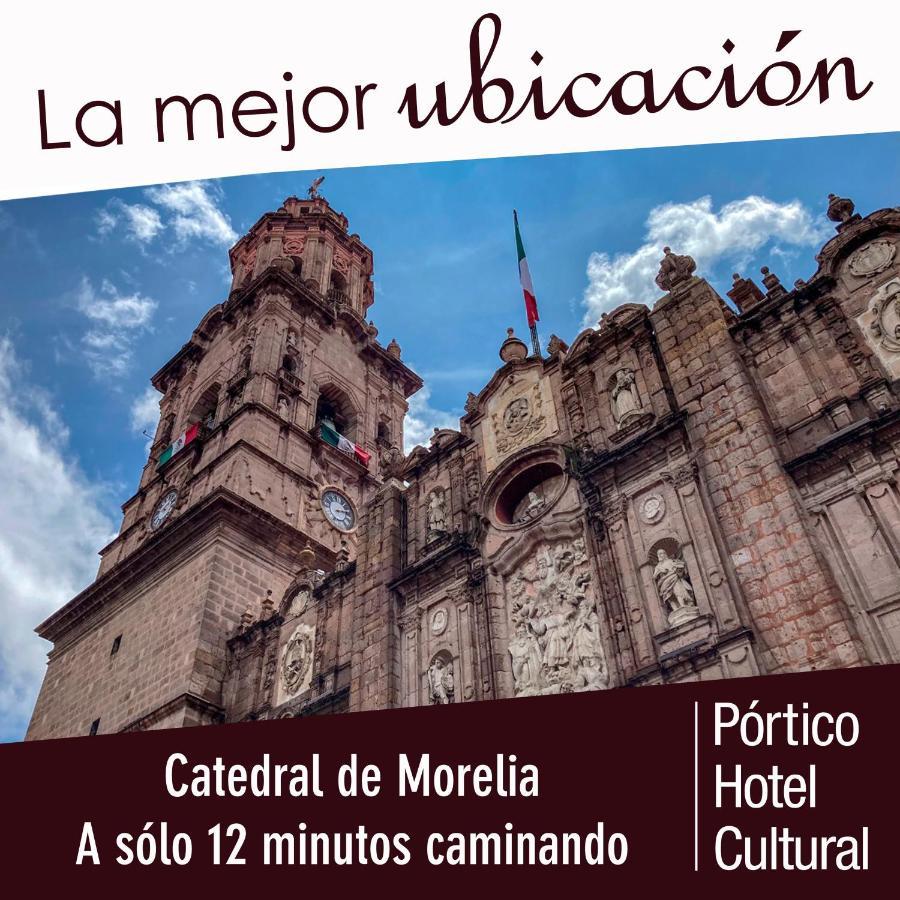 Portico Hotel & Galeria Morelia Bagian luar foto
