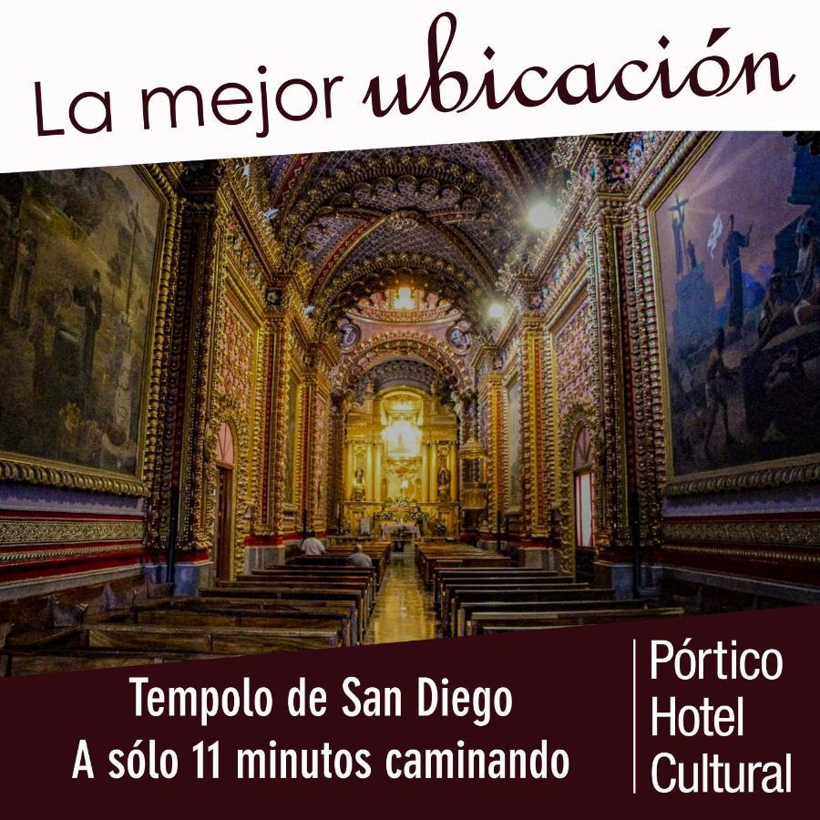 Portico Hotel & Galeria Morelia Bagian luar foto